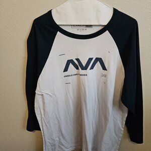 Angels And Airwaves Navy Raglan Tee